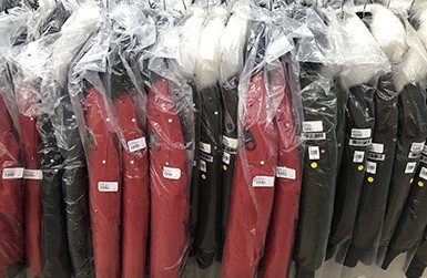 arrangement of moose knuckle jackets